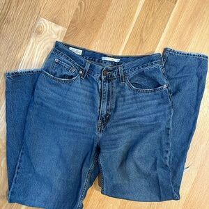 Levi's 80s Mom Jean Dark Blue  Women's Jeans